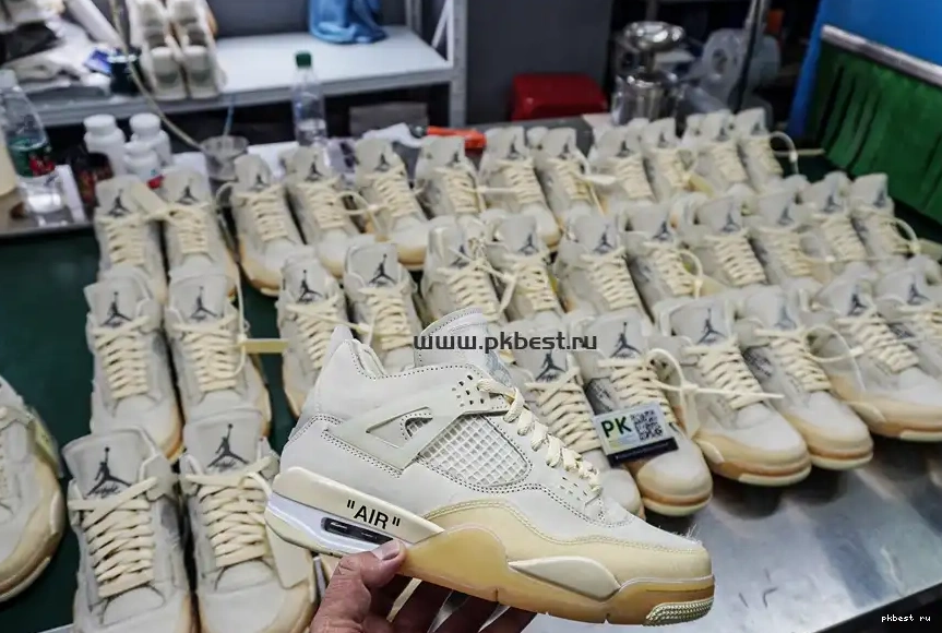 JORDAN SAIL OFF-WHITE TO READY SHIP RETRO MATERIALS RETAIL 4 0602